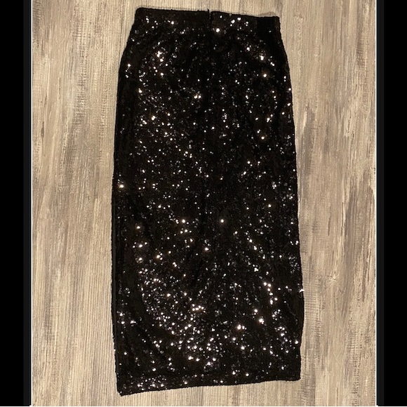 Sequence glitter skirt - Picture 2 of 10